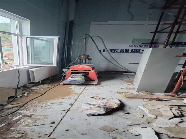 青州地基基础下沉墙体裂缝加固注浆顶升施工